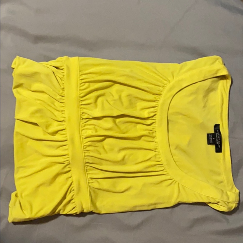 Yellow blouse
